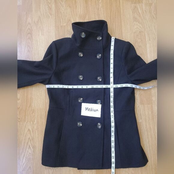 Thread & Supply Black Peacoat sz Med - Picture 8 of 11
